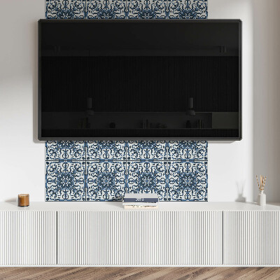 Pvc wall panel Floral pattern with ornaments