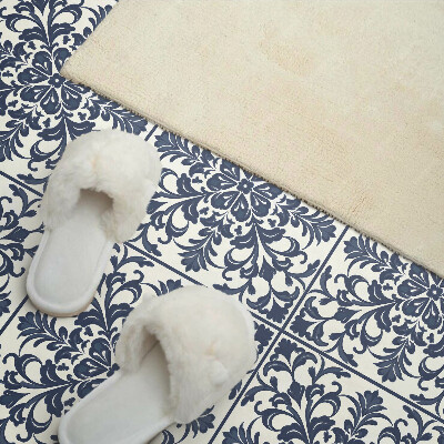 Square tv wall panel Floral pattern with leaves