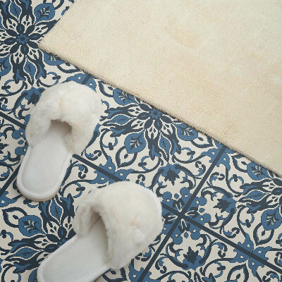 Square wall panel Floral pattern with leaves