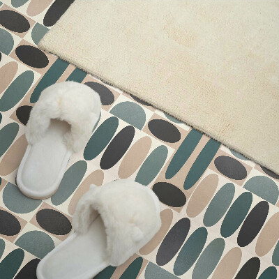Square wall panel Pattern of oval shapes