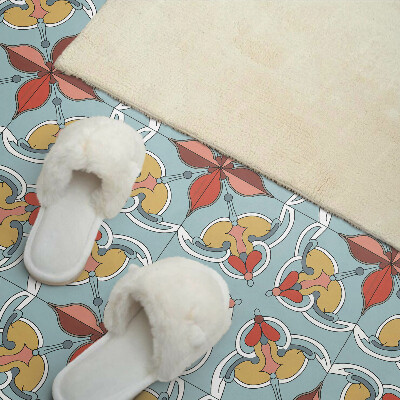 Pvc wall panel Floral pattern with details