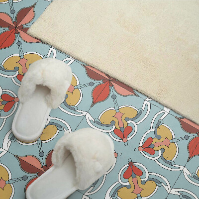 Pvc wall panel Floral pattern with details
