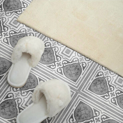 Square wall panel Pattern with ornaments in symmetry