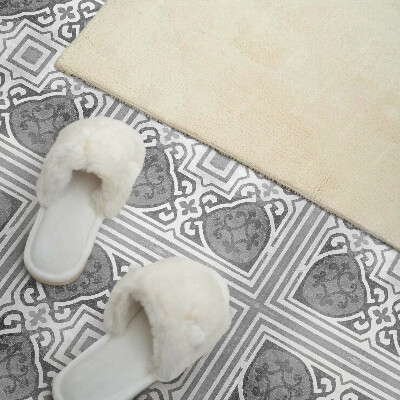 Square wall panel Pattern with ornaments in symmetry