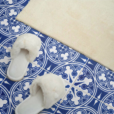 Square wall panel Pattern with geometric motifs