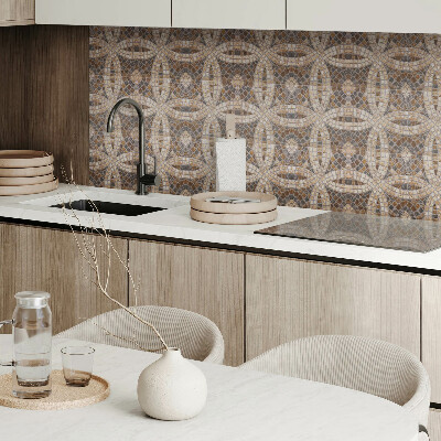 Square tv wall panel Mosaic pattern in the weave