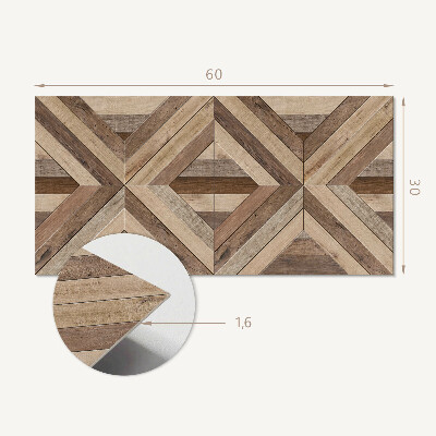 Pvc wall panel Wooden panel pattern