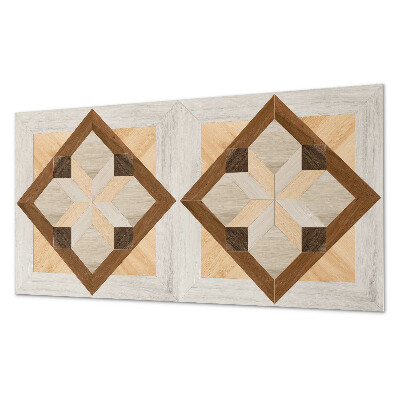 Square wall panel Geometric pattern in a square