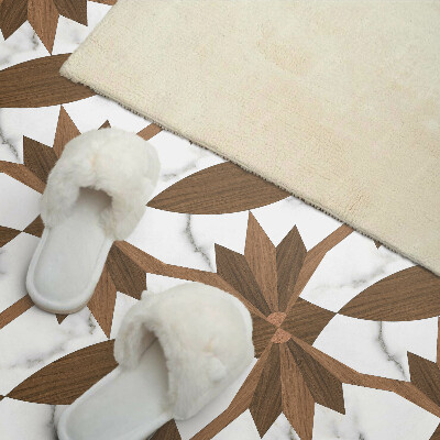 Pvc wall panel Geometric pattern with wood