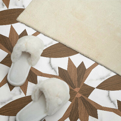 Pvc wall panel Geometric pattern with wood