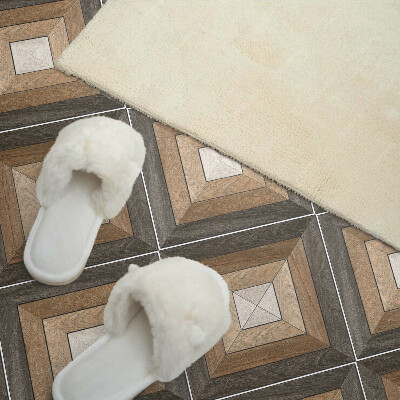 Square wall panel Geometric diamond pattern