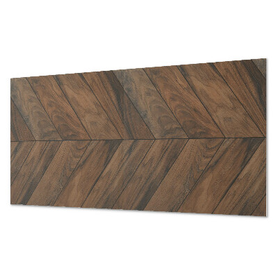 Square tv wall panel Herringbone board pattern