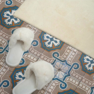 Square wall panel Mosaic pattern with ornaments