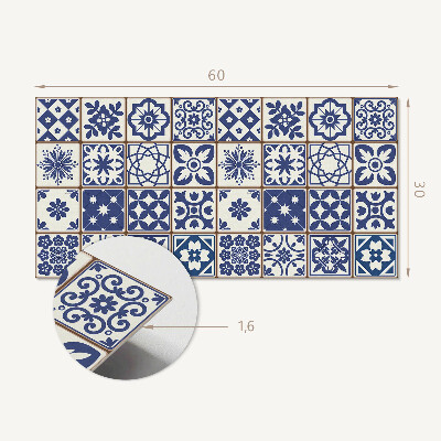 Square tv wall panel Decorative tile patterns