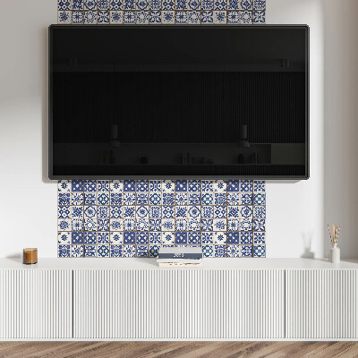 Square tv wall panel Decorative tile patterns