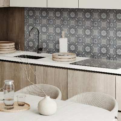 Square wall panel Geometric tile pattern