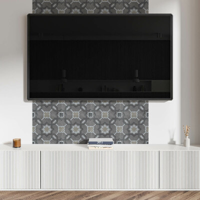 Square wall panel Geometric tile pattern