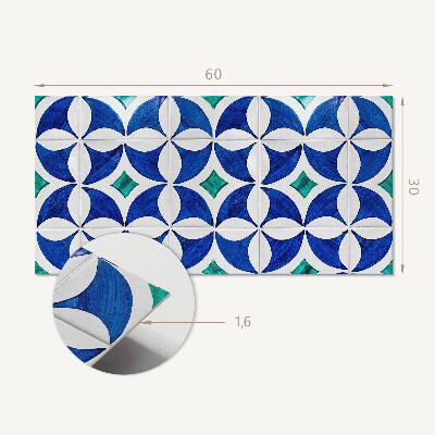 Square tv wall panel Geometric tile patterns