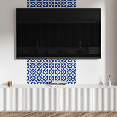 Square tv wall panel Geometric tile patterns