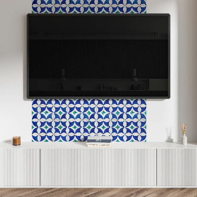 Square tv wall panel Geometric tile patterns