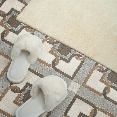 Square tv wall panel Geometric tile pattern