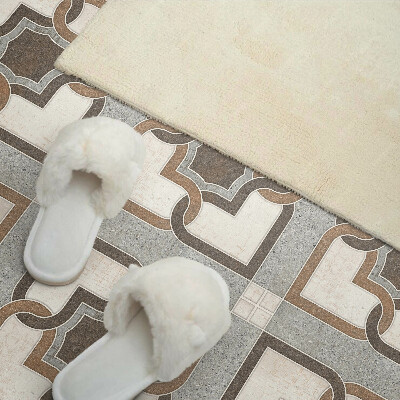 Square tv wall panel Geometric tile pattern