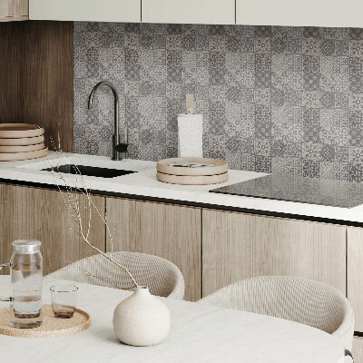 Square tv wall panel 3x3 tile patterns