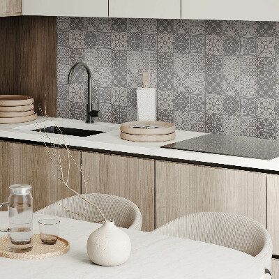 Square tv wall panel 3x3 tile patterns