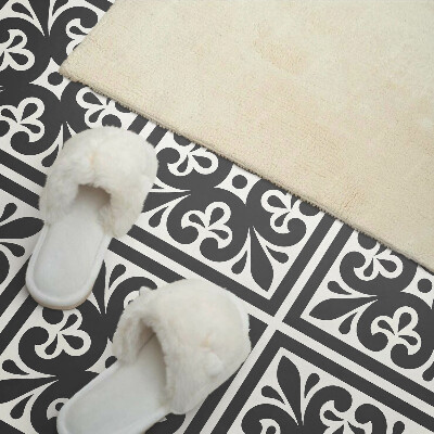 Square wall panel Pattern with elegant motifs
