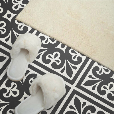 Square wall panel Pattern with elegant motifs