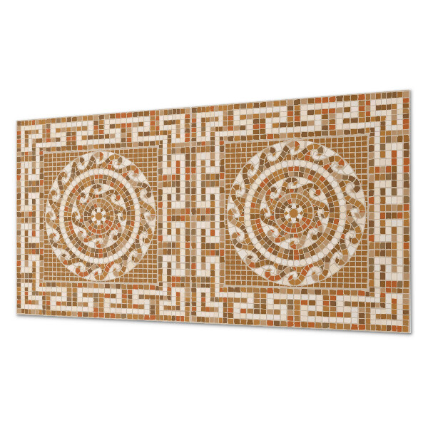 Pvc wall panel Mosaic with a circular pattern