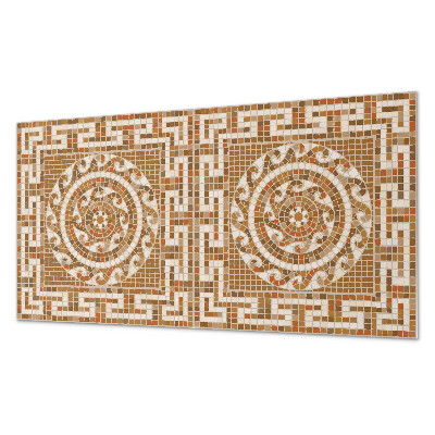 Pvc wall panel Mosaic with a circular pattern