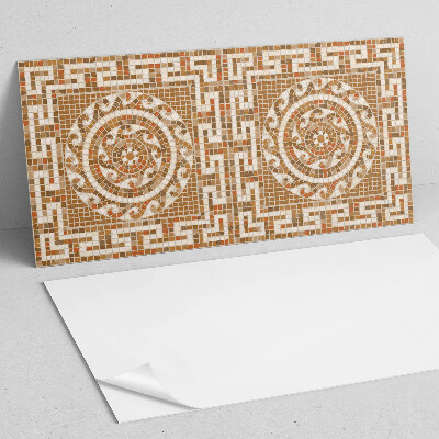 Pvc wall panel Mosaic with a circular pattern