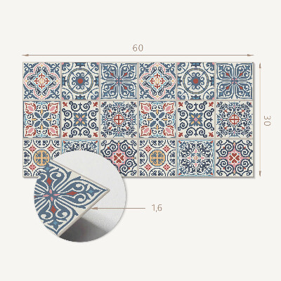 Pvc wall panel Mosaic-style patterns