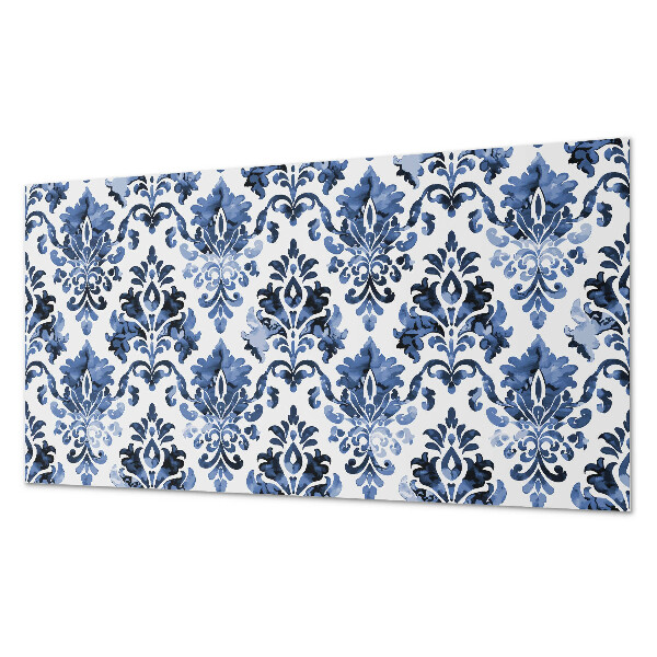 Pvc wall panel Floral pattern in the Baroque style