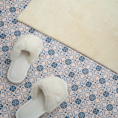Square wall panel Pattern with ornaments on tiles