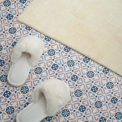 Square wall panel Pattern with ornaments on tiles