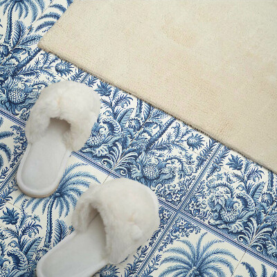 Square tv wall panel Tropical plant pattern