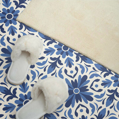 Square tv wall panel Floral pattern with leaves