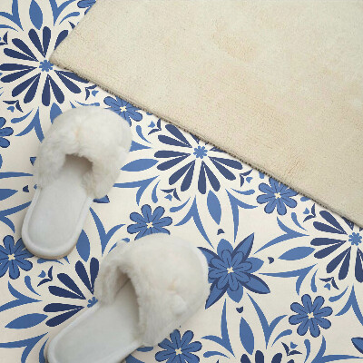 Pvc wall panel Floral pattern on the background