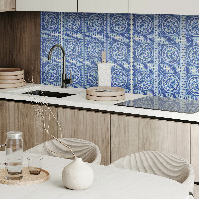 Square wall panel Mosaic floral pattern design