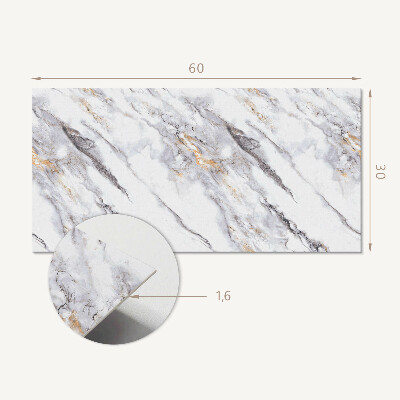 Pvc wall panel Elegant marble pattern