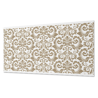 Pvc wall panel Plant pattern with ornaments