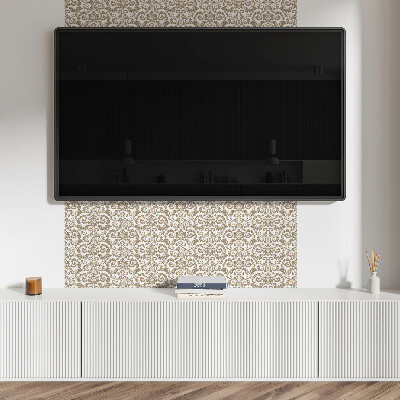 Pvc wall panel Plant pattern with ornaments