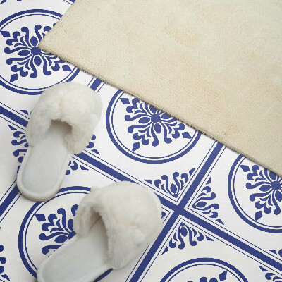 Pvc wall panel Pattern with circles and flowers