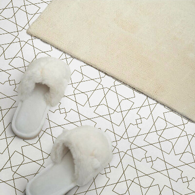 Square tv wall panel Geometric line pattern