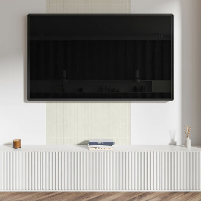 Pvc wall panel Rectangular tiles in a grid