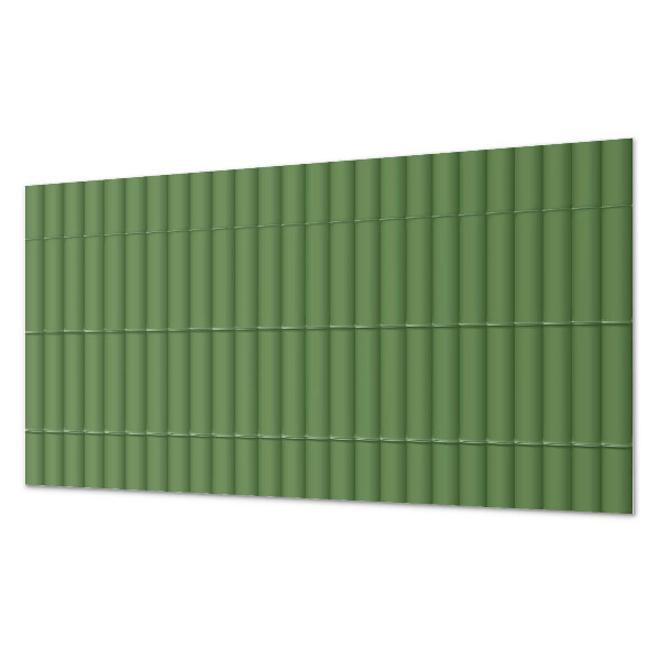 Square tv wall panel Set of vertical pipes