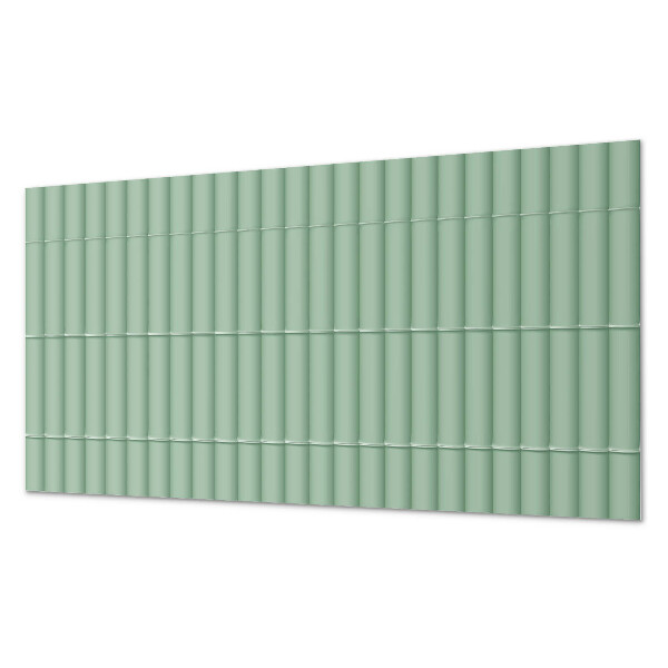 Square wall panel Pattern of straight pipes in the layout