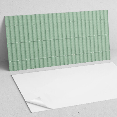 Square wall panel Pattern of straight pipes in the layout